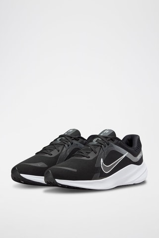 Nike Running Quest 5 en cuir - Noir
