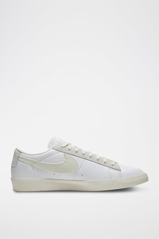  Blazer Low de couro - Branco