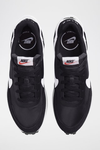 Nike Waffle Debut en cuir - Noir