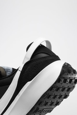 Nike Waffle Debut en cuir - Noir
