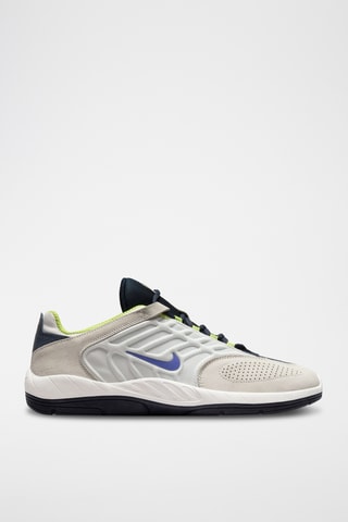 Vertebrae en cuir - Blanc et gris clair - Nike