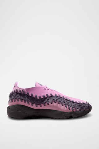 Footscape Woven en nubuck - Rose et noir - Nike