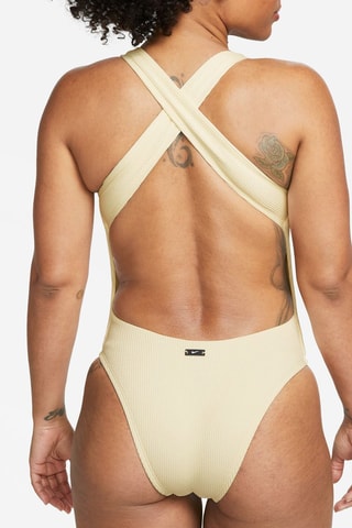 Maillot 1 pièce - Blanc - Nike