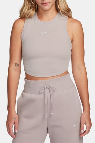 Débardeur court Nike Sportswear Essentials - Violet