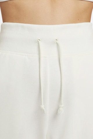 Pantalon polaire taille haute - Blanc