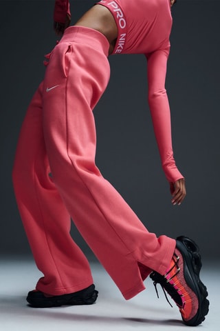 Pantalon polaire taille haute Phoenix - Rose - Nike