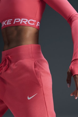 Pantalon polaire taille haute Phoenix - Rose - Nike