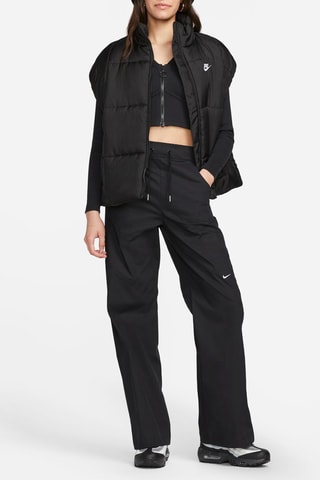 Calças regular de cintura alta Essentials - Preto - Nike