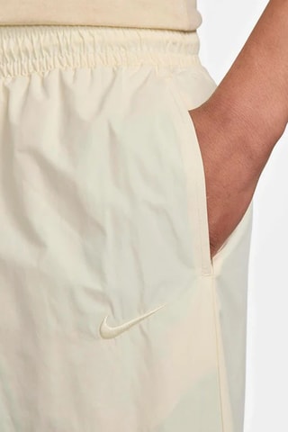 Calças direitas Nike Swoosh - Bege