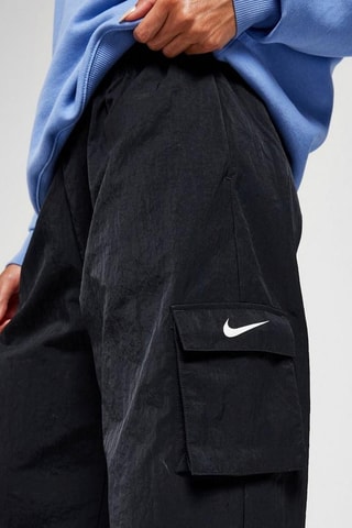 Calças cargo Nike mini swoosh - Preto