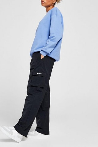 Calças cargo Nike mini swoosh - Preto