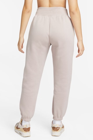 Pantalon polaire taille haute Nike Sportswear Phoenix - Taupe