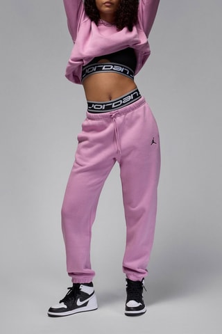 Pantalon regular polaire Brooklyn - Violet - Jordan