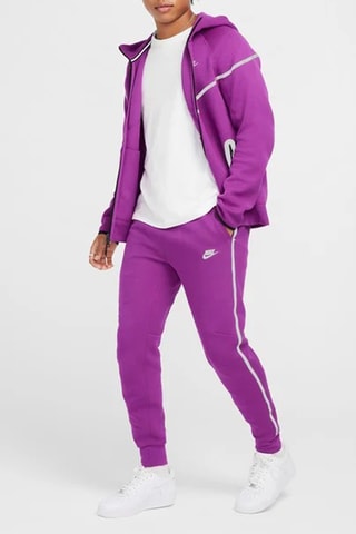 Pantalon regular polaire Tech - Violet - Nike
