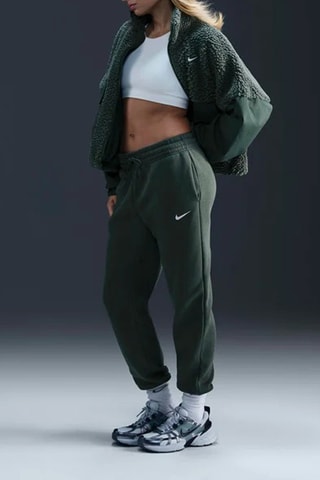 Pantalon regular polaire Phoenix - Vert foncé - Nike