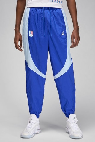 Pantalon regular Fédération Française de Basketball - Bleu cobalt - Jordan