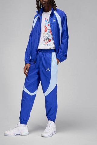Pantalon regular Fédération Française de Basketball - Bleu cobalt - Jordan
