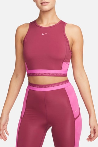 Brassière d’entraînement Nike Pro - Violet et rose