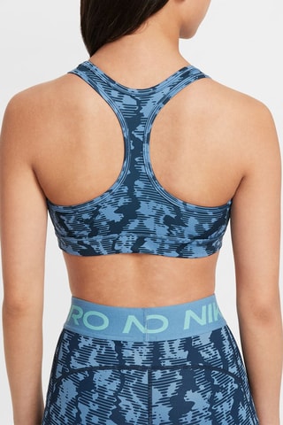 Brassière de fitness réversible Swoosh - Bleu - Nike