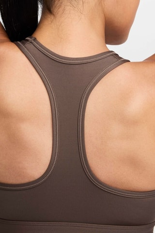 Brassière d’entraînement ampliforme Swoosh Medium Support - Marron - Nike