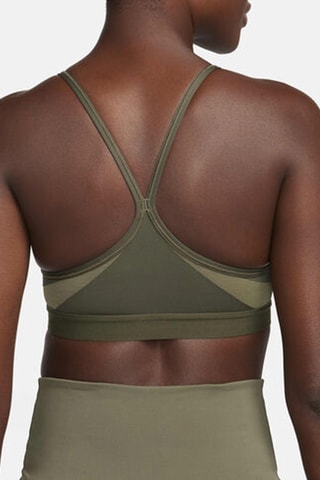 Brassière d’entraînement push-up Indy - Kaki - Nike