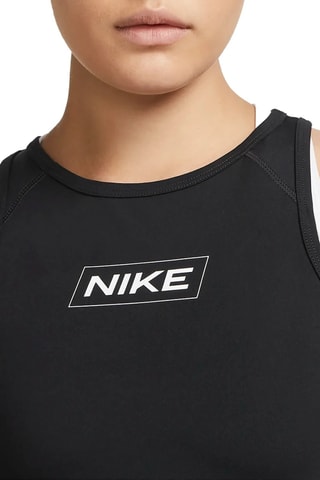 Crop top d’entrainement Nike Pro Training GRX - Noir