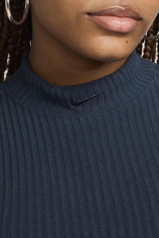 Crop top sans manches Chill Knit - Bleu marine - Nike
