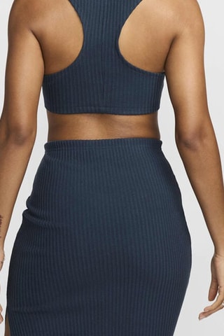 Crop top sans manches Chill Knit - Bleu marine - Nike