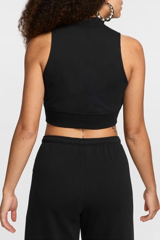 Crop top sans manches Chill Terry - Noir - Nike