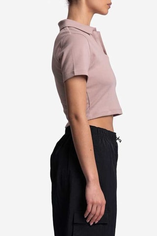Polo court Essential - Gris clair