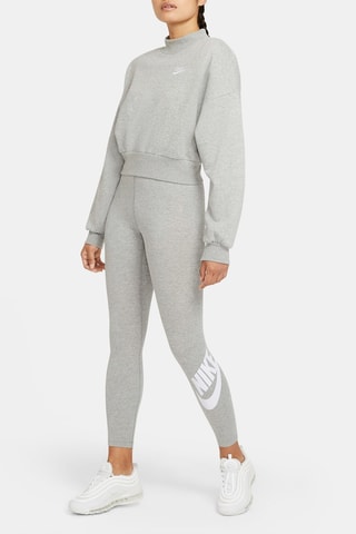 Legging taille haute Nike Sportswear Essential - Gris clair chiné