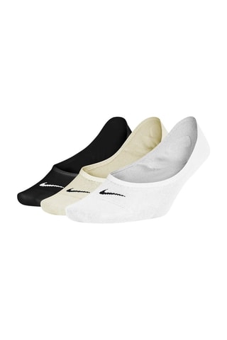3 paires de socquettes Everyday Lightweight - Blanc, noir et beige