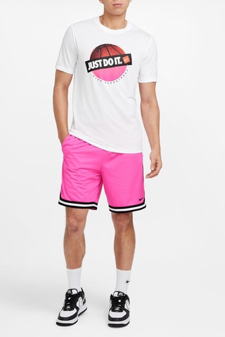 T-shirt regular de basketball - Blanc - Nike