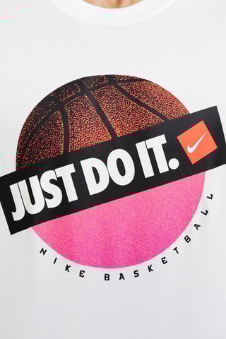 T-shirt regular de basketball - Blanc - Nike