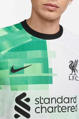 Maillot de football Liverpool FC - Blanc et vert clair - Nike