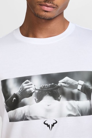 T-shirt regular Rafael Nadal - Branco - Nike