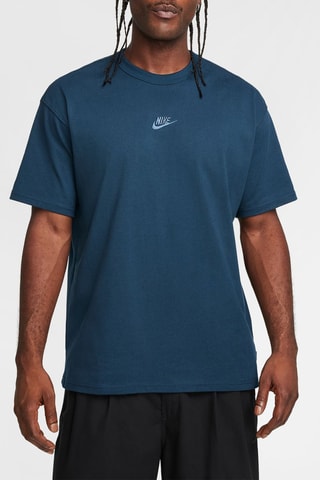T-shirt regular en coton biologique Premium Essentials - Bleu marine - Nike