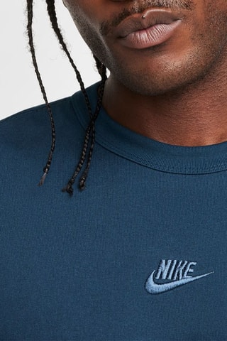 T-shirt regular en coton biologique Premium Essentials - Bleu marine - Nike