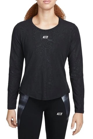 T-shirt d’entraînement Icon Clash Luxe - Noir