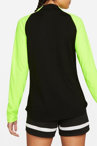 T-shirt de football Academy Pro - Noir et vert