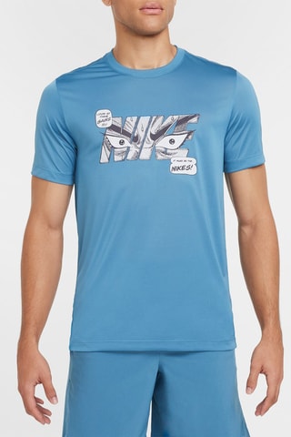 T-shirt regular de fitness - Azul - Nike