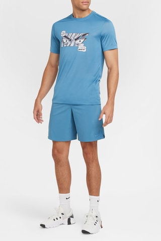 T-shirt regular de fitness - Azul - Nike