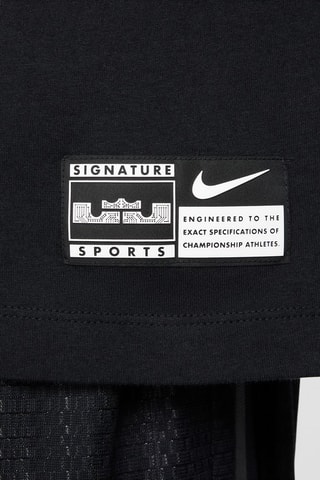 T-shirt regular de basquetebol LeBron James - Preto - Nike