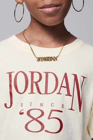 T-shirt et short Brooklyn Mini Me - Rouge et beige - Jordan