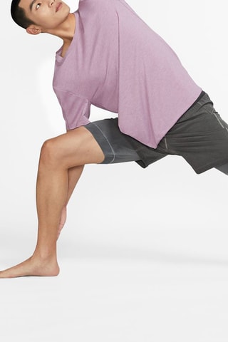 T-shirt regular de yoga - Mauve - Nike