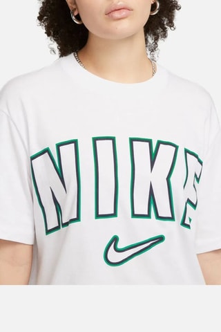 T-shirt Nike varsity - Blanc