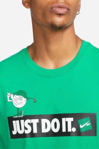 T-shirt de golfe Nike Verde