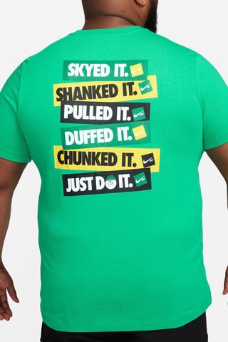 T-shirt de golfe Nike Verde