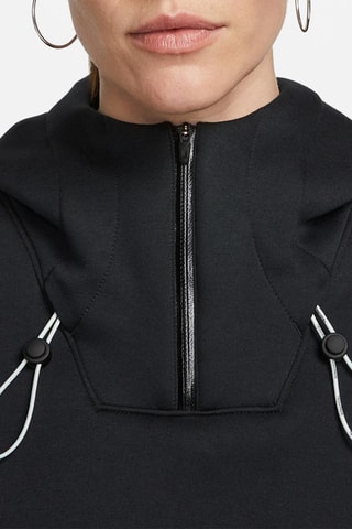 Sweat à capuche en coton biologique Tech Pack - Noir - Nike