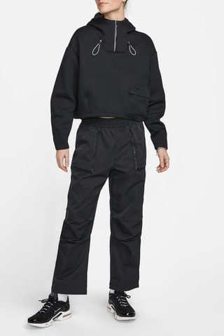 Sweat à capuche en coton biologique Tech Pack - Noir - Nike